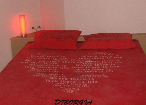 Een van de kamers van Club Di Borgia