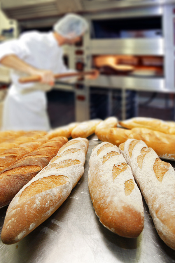 Heerlijk! Vers brood van de bakker!