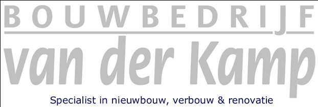 Logo Bouwbedrijf van der Kamp