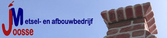 Logo V.Joosse Metsel- en AfbouwBedrijf O.F.