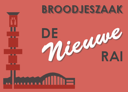 Logo Broodjeszaak De Nieuwe R.A.I., Amsterdam