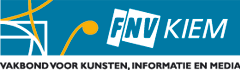 Logo FNV KIEM (Kunsten, Informatie en Media), Amsterdam