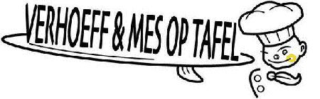 Logo Verhoeff En Mes Op Tafel, 's-Gravendeel