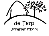 Logo Openbare Jenaplanschool De Terp, Nieuwerkerk aan den IJssel