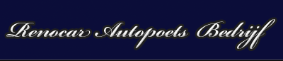 Logo Autopoetsbedrijf Renocar, Heerenveen