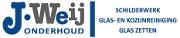 Logo J. Weij Onderhoud, Aalsmeer
