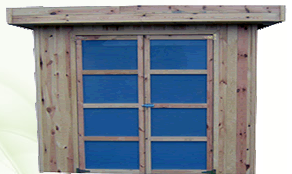 Tuinhuisje Chalets Pico