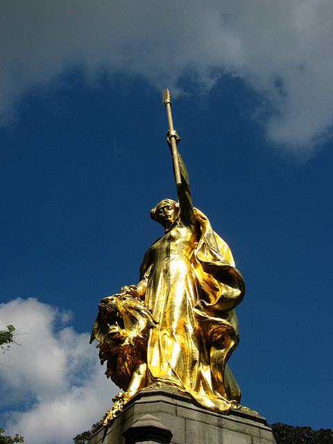 Golden Memorial in Kortrijk
