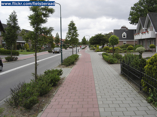 Een willekeurige straat in Veenendaal