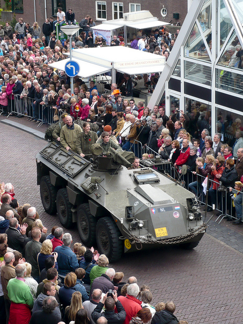 Tank in Wageningen