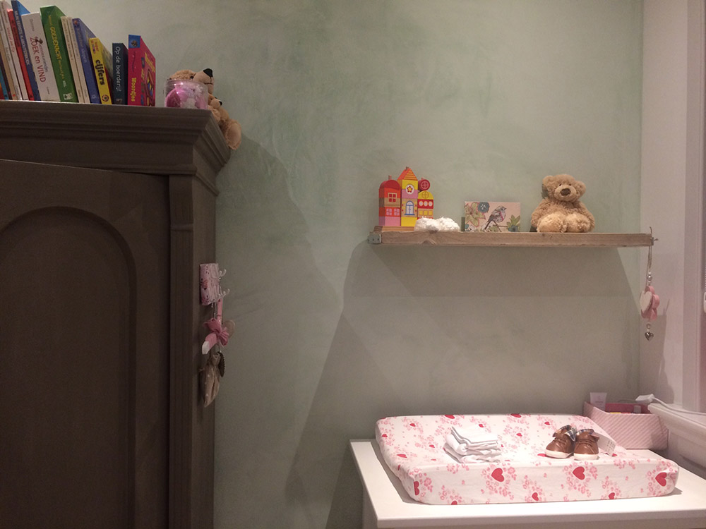 Babykamer Veronees luchtkalk