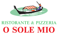 Logo Pizzeria O Sole Mio, Zwanenburg