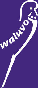 Logo Waluvo Aluminium Volierebouw, Wanneperveen