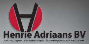 Logo Henrie Adriaans Bestratingen en Grondwerken B.V., Lierop