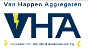 Logo Aggregaat huren - Van Happen Aggregaten, Eindhoven