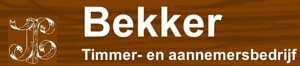 Logo Bekker Timmer- en Aannemersbedrijf, Katwijk