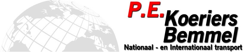 Logo P.E. Koerier, Bemmel