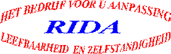 Logo Rida Gehandicaptenhulpmiddelen, Brunssum