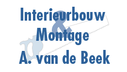 Logo A. van de Beek Interieurbouw en Montagebedrijf, Sint Philipsland