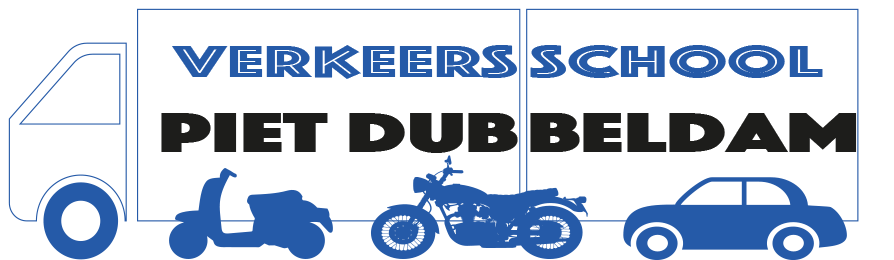 Logo Verkeersschool Piet Dubbeldam, Barendrecht