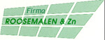 Logo Firma Roosemalen & Zonen, Woubrugge