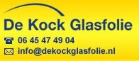 Logo De Kock Glasfolie BV, Voorschoten