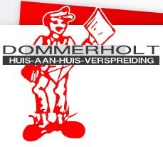 Logo Dommerholt Reclameverspreiding, Hardenberg