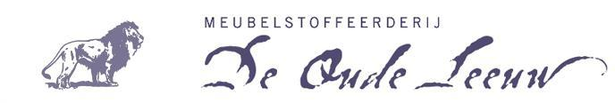 Logo Meubelstoffeerderij De Oude Leeuw, Amsterdam