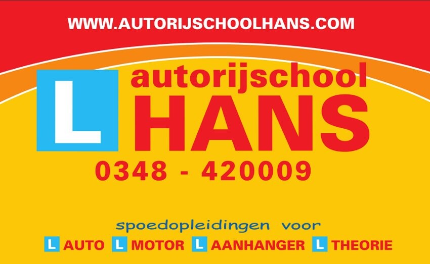Logo Autorijschool Hans, Woerden