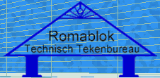 Logo Technisch Tekenbureau Romablok, Coevorden