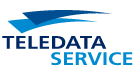 Logo V.O.F. Teledata Service, Gouda