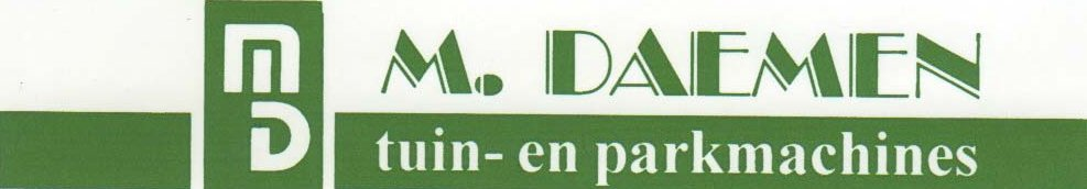 Logo M. Daemen Tuin- en Parkmachines, Posterholt