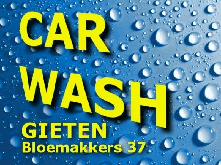 Logo Carwash Gieten, Gieten