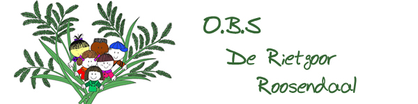 Logo Openbare Basisschool De Rietgoor, Roosendaal