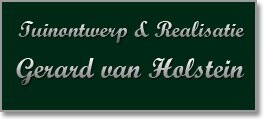 Logo Tuinontwerp & Realisatie Gerard van Holstein, Dordrecht