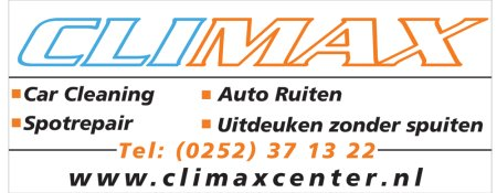 Logo Climax Car Cleaning Center, Noordwijkerhout