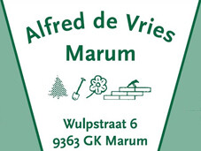 Logo Alfred De Vries, Marum