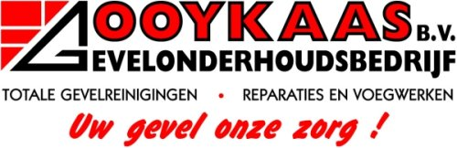 Logo Gevelonderhoudsbedrijf Ooijkaas B.V., Schiedam