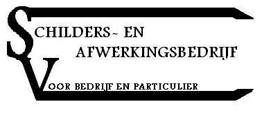 Logo SV Schilders- en Afwerkingsbedrijf, Hoogvliet Rotterdam