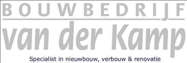 Logo Bouwbedrijf van der Kamp, Amsterdam