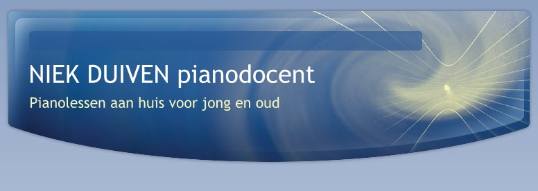 Logo Pianostudio Niek Duiven, Nuenen