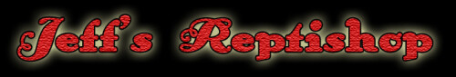 Logo Jeff's Reptishop, Arnhem