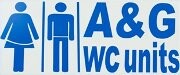 Logo A&G WC-Units, Lekkerkerk