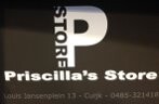 Logo Priscilla's Store, Cuijk