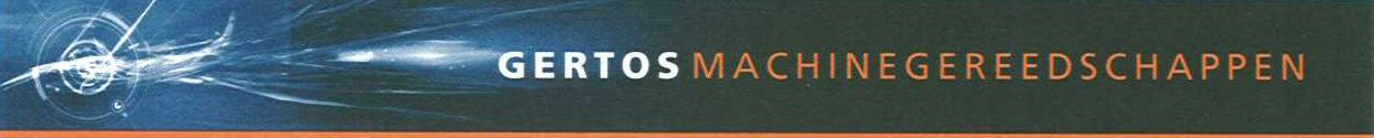 Logo Gertos Machinegereedschappen, Veldhoven