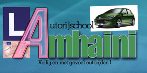 Logo Autorijschool Amhaini, Eindhoven