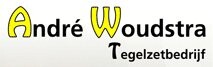 Logo André Woudstra Tegelzetbedrijf, Leeuwarden