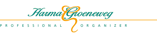 Logo Harma Groeneweg Professional Organizer, 'S-Gravenhage