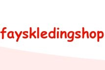 Logo Fayskledingshop, Dordrecht