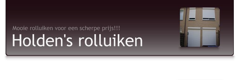 Logo Holden's Rolluiken, Rotterdam